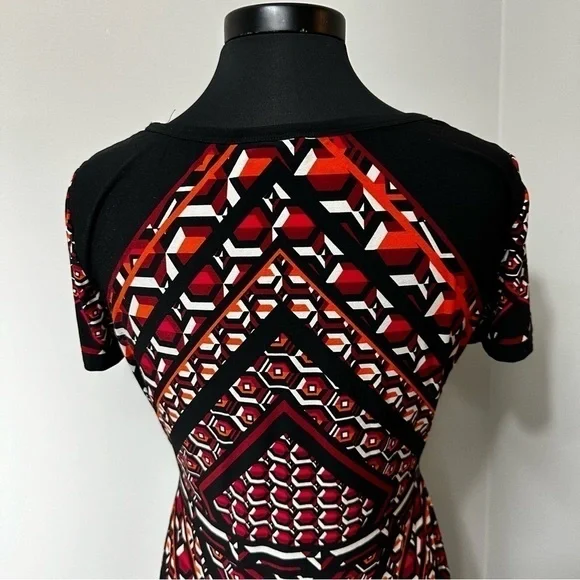 Calvin Klein Color Block Dress in Size 12 - Picture 5 of 6